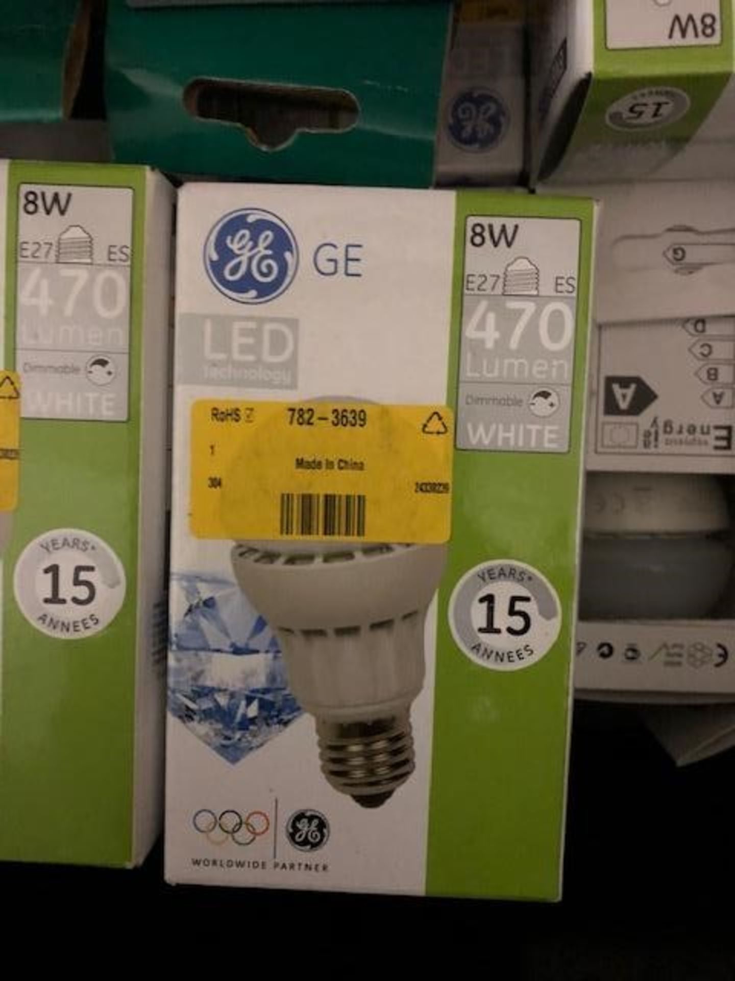 16 x GE E27 GLS LED Bulb 8 W, GLS shape