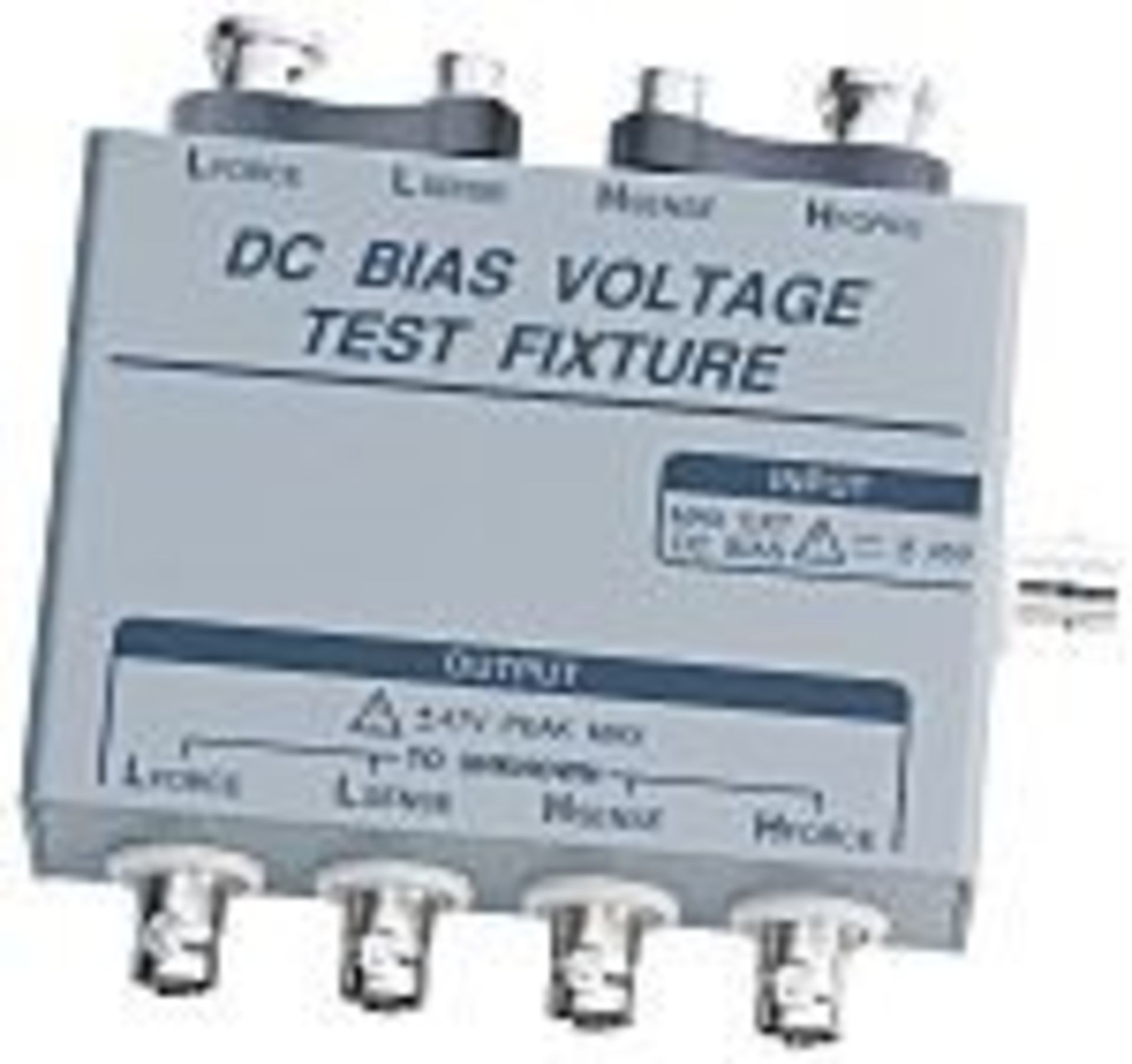 RS PRO LCR Meter Chip Test Fixture External DC Bias Voltage Box