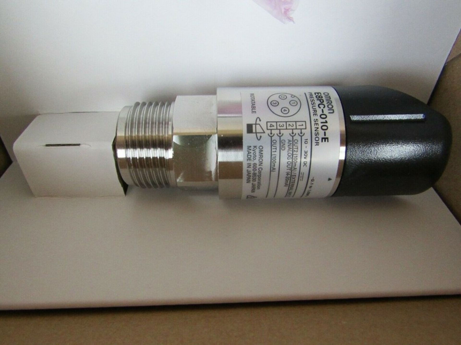 Omron Flow E8PC Sensor Flow Sensor -0.1 MPa -1 MPa, EBPC Series B714 3001810611