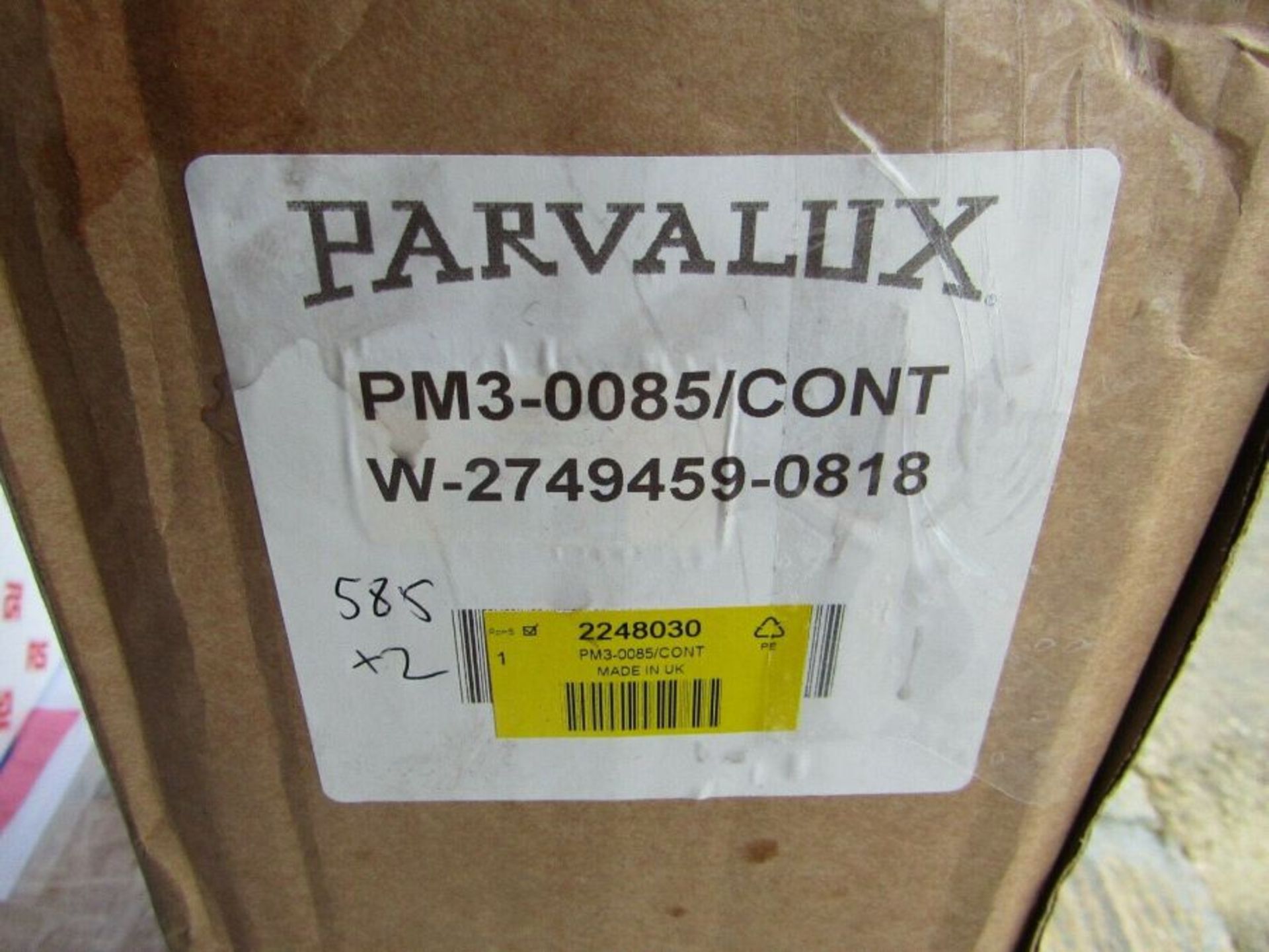 Parvalux PM3 50Vdc 74Nm Brushed DC Geared Motor Speed 106rpm 585 2248030 - Image 4 of 4