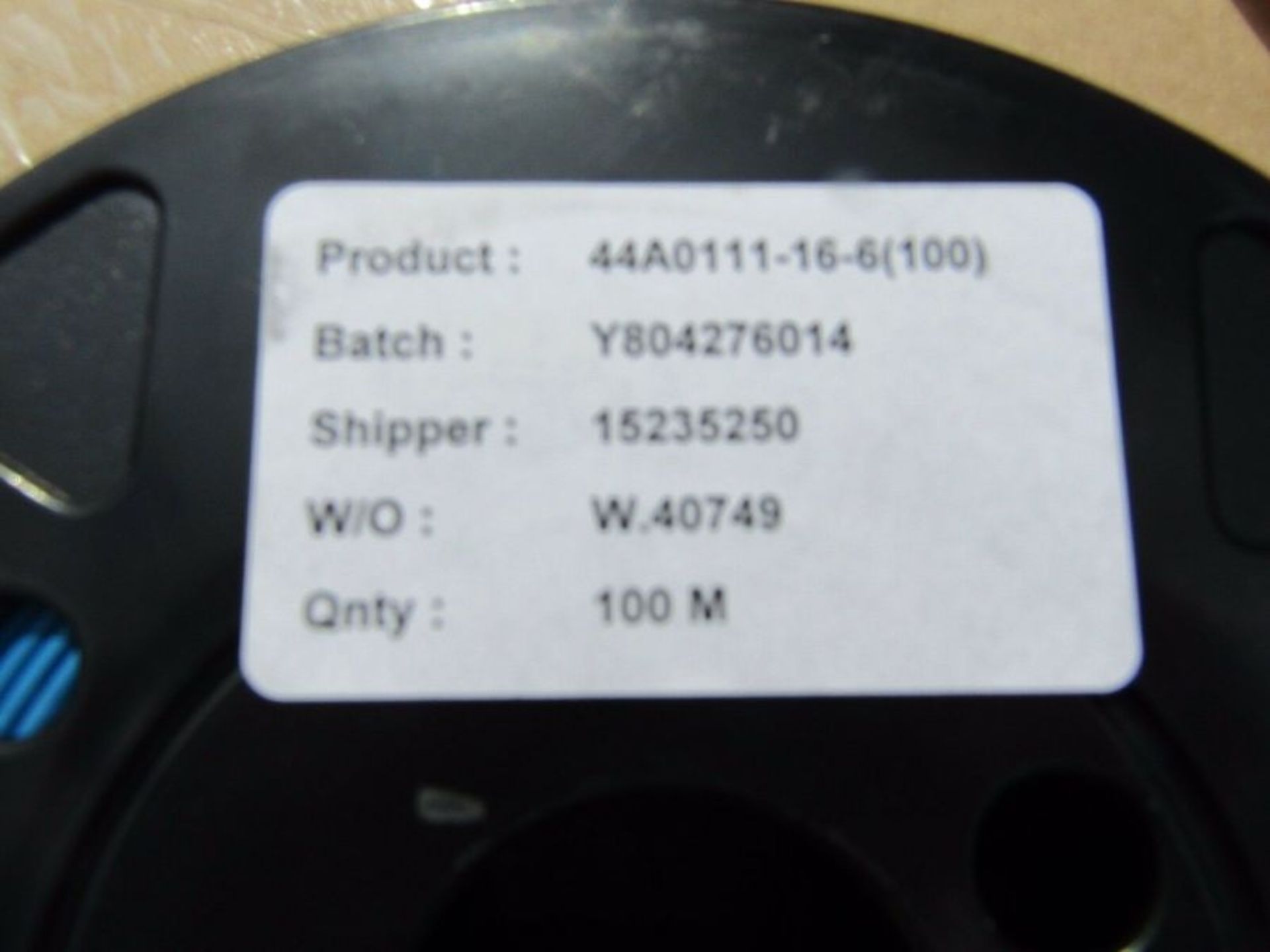 10 Reels TE 44A Single Core Cable 1.23mm² Harsh Environment Wire / Cable 100m Rl 7893685 - Image 2 of 2