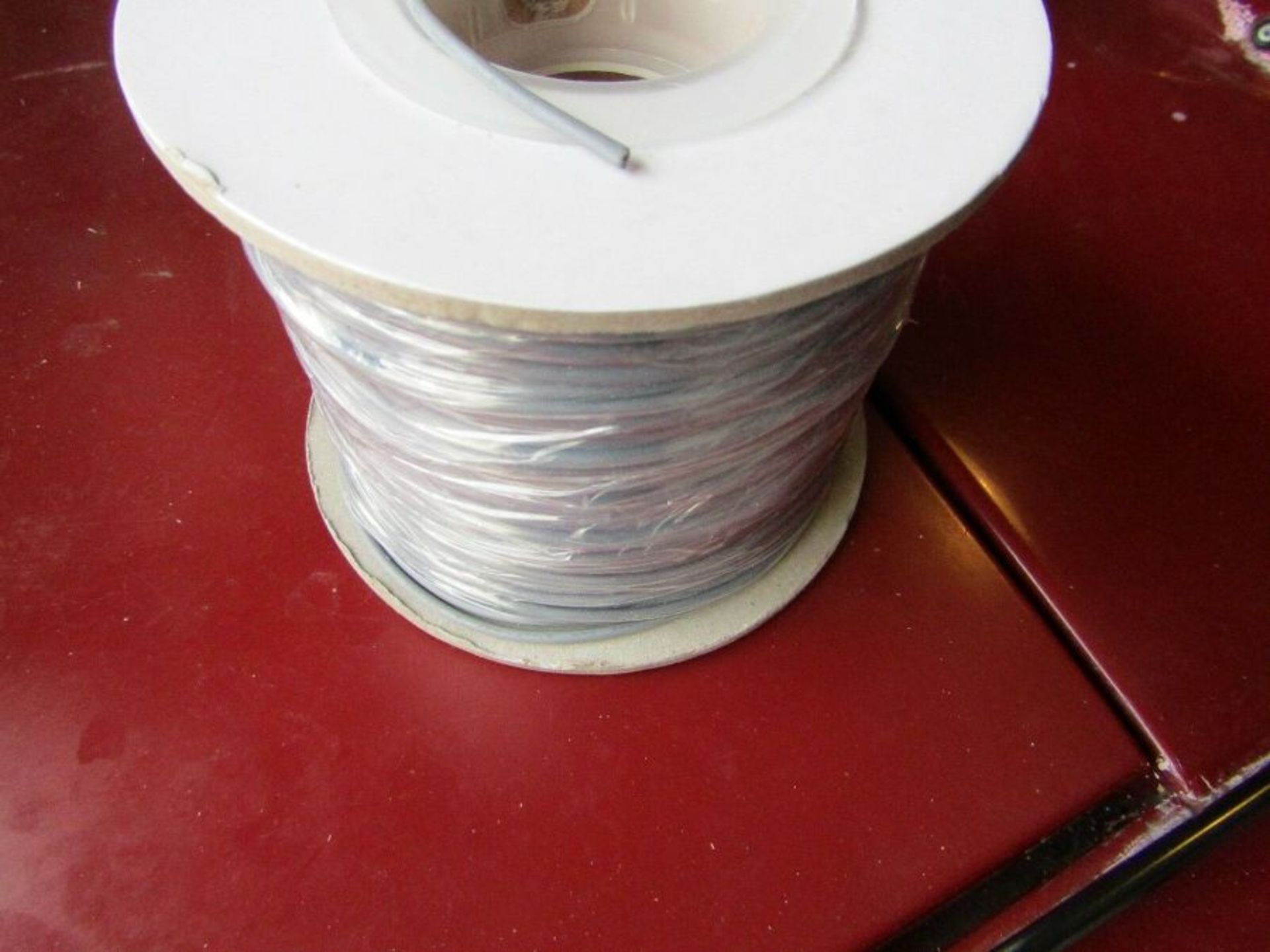 20 reels 100m x XLPE UL3173 Grey Hook Up Wire / Cable, 600V 24AWG H7FR 8740327