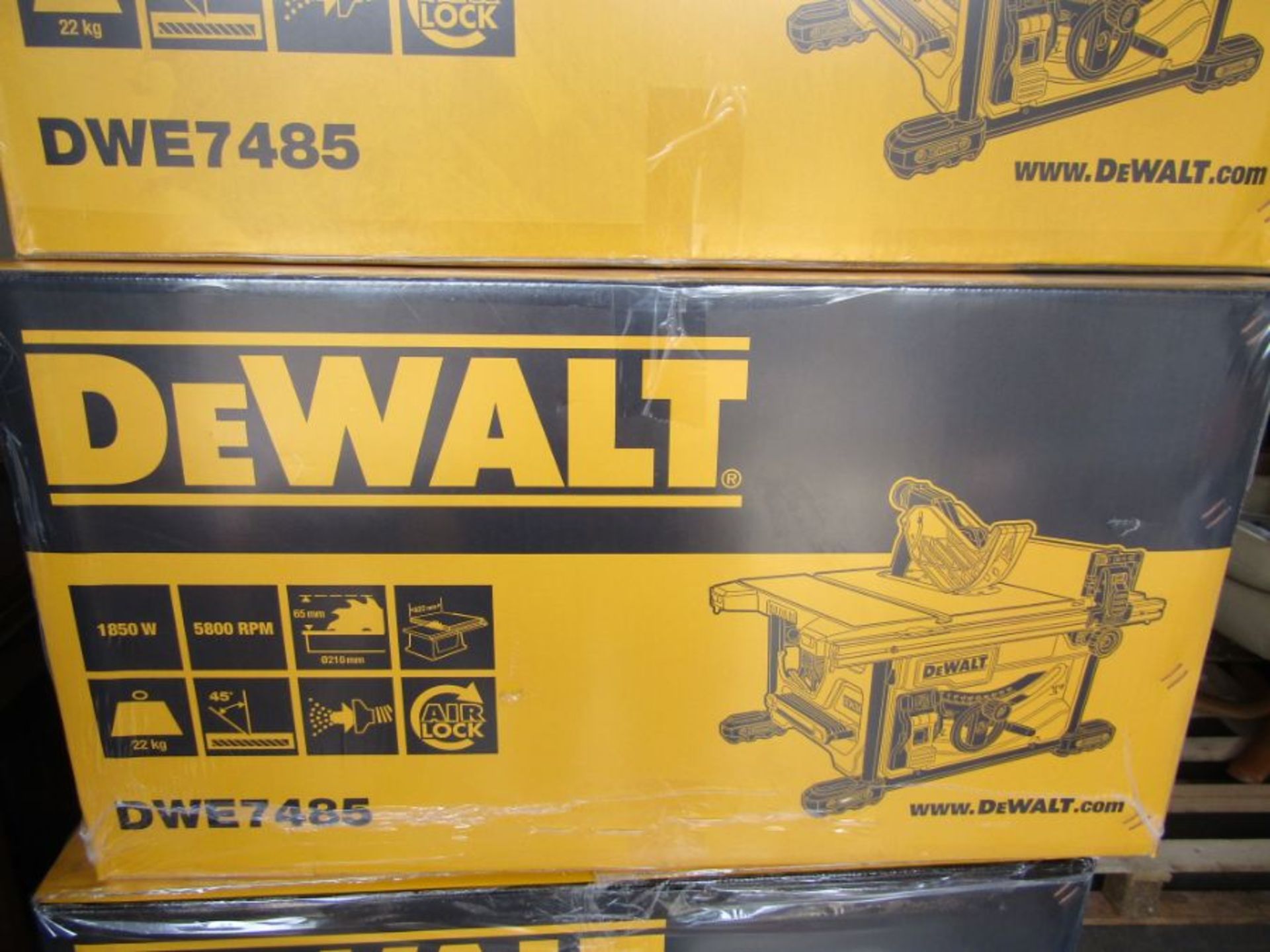 DeWalt DWE7485-GB 240V 210mm 1850W Electric Table Saw - Blkbfr1929434 - Image 3 of 3