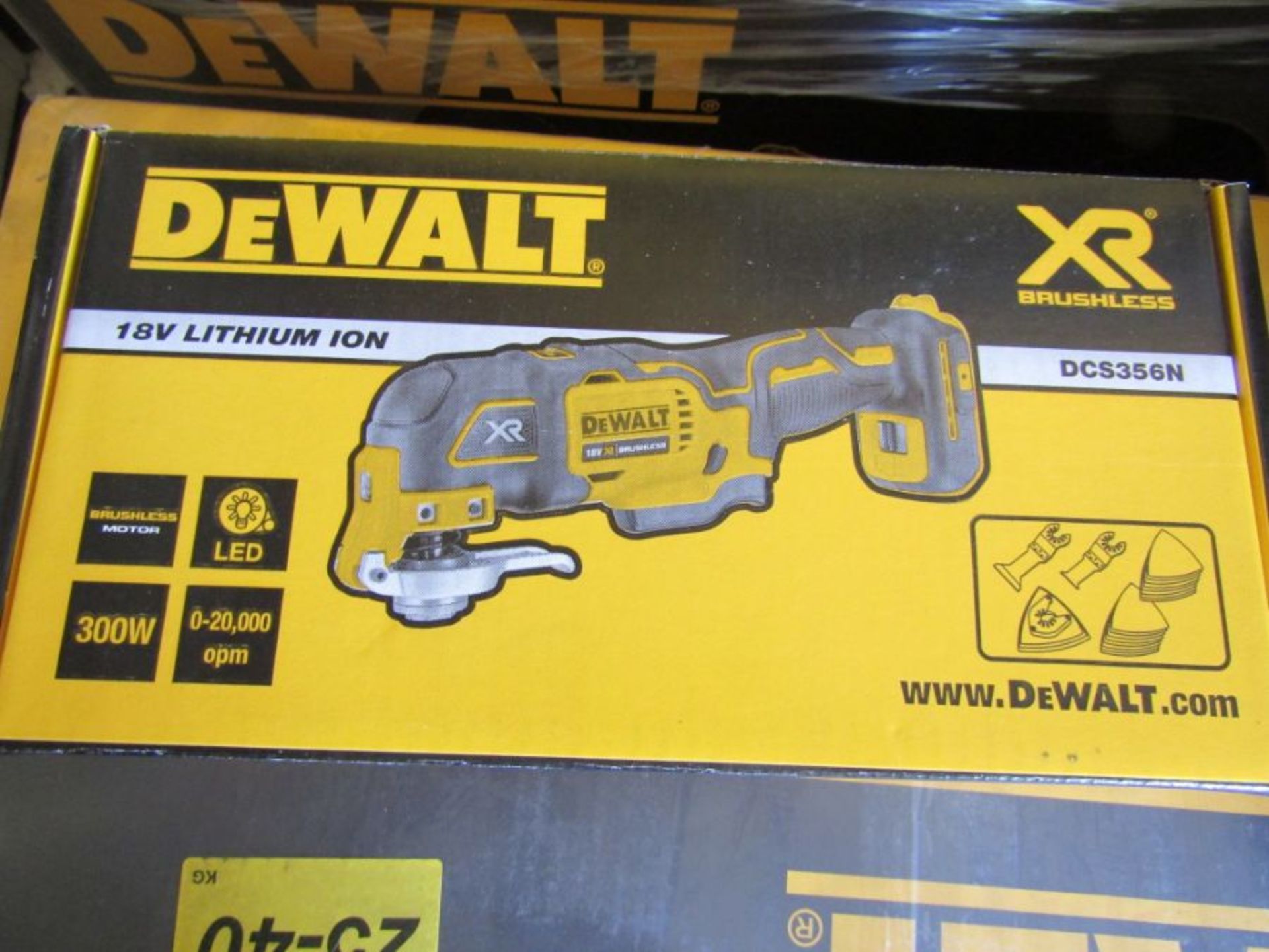 DeWalt DCS356N XJ Oscillating Multi-Tool 18V Bare Unit - Brushless BL1 1929437 - Image 3 of 4