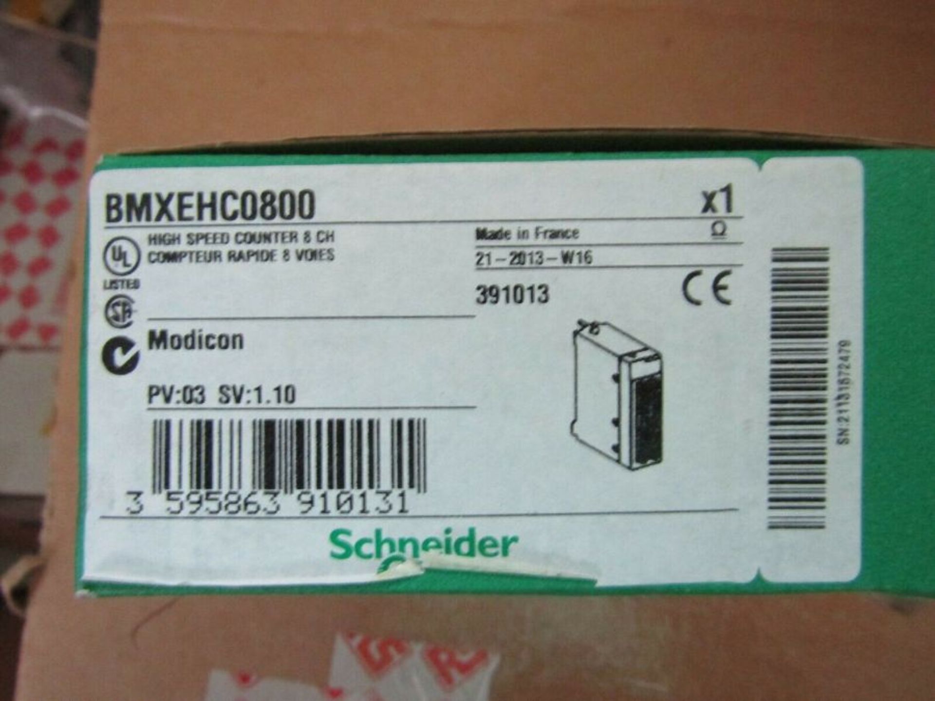 Schneider BMX PLC I/O Modicon M340 Counter Module 2 Inputs 24Vdc IT 148076 - Image 2 of 2