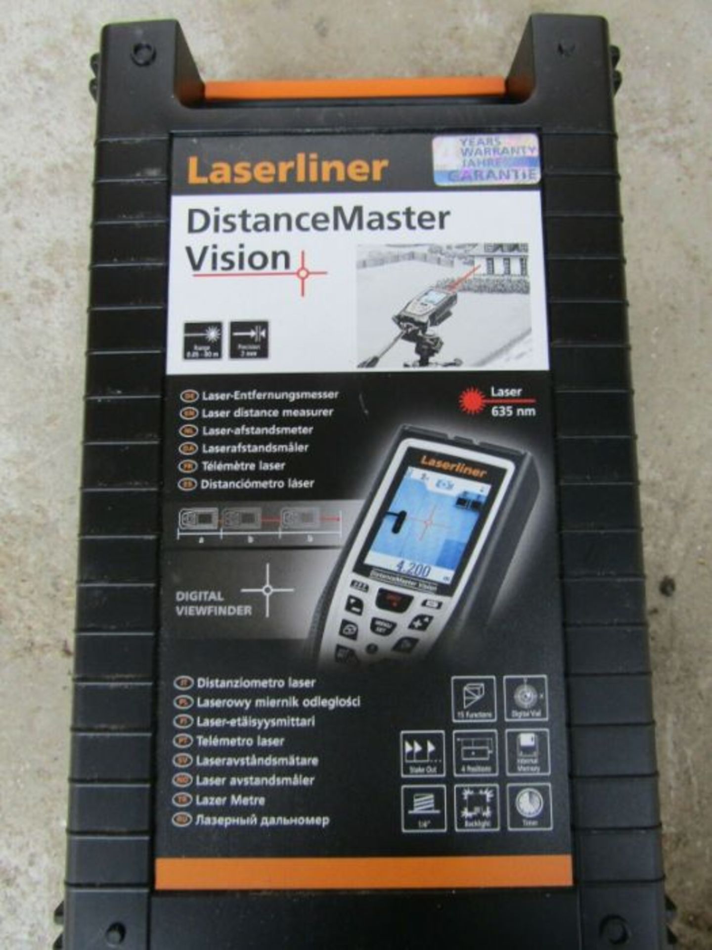 Laserliner 080.980A Distance Laser Measure - 80m range 8x Camera H9CL1 1746541 - Image 2 of 3