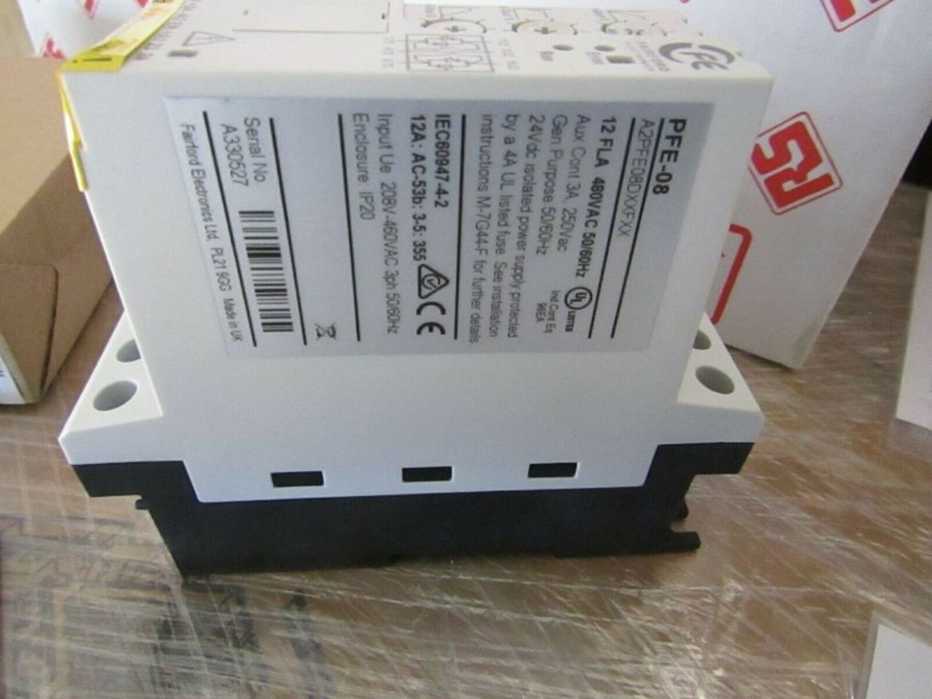 Fairford PFE 3 Phase Soft Starter Din Rail - PFE-08 3 kW @ 400Vac - 585 1363704