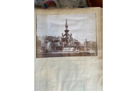 Victorian ScrapBook "John Finnie Aberdeen" of Pencil Drawings-Watercolours-Photographs and Scraps. - Image 37 of 52