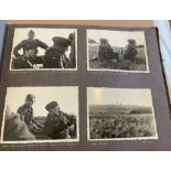 Vintage WW2 Album of German Photographs of Soldiers and Family etc.