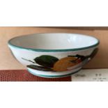 Wemyss Bowl decorated with Oranges - 5 3/8" diameter - impressed and painted marks.