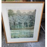 Dawn Matthews Artist Proof Screenprint - Kinmouth Lake.