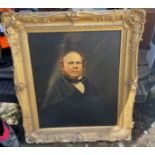 Antique Wood and Gilt Picture Frame 40" x 35".