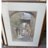 Lot of Watercolours by Rosemary Stubbs-RGH Turnbull and Arthur Barry.