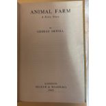 First Edition Copy of George Orwell's Animal Farm - 7 1/2" x 5".