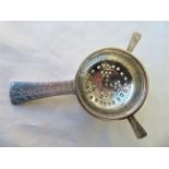 Antique Liberty Silver Arts&Crafts Tea Strainer -approx 11.5cm long.