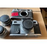 Lot of 2 x Russian 35mm Cameras.