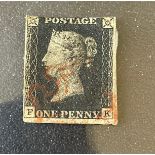 Penny Black Stamp.