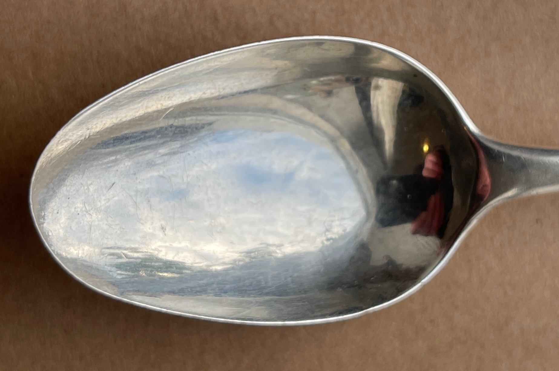Scottish Provincial John Keith - Banff - Silver Masking Spoon - 6 1/4" long - 17 grams. - Image 2 of 5