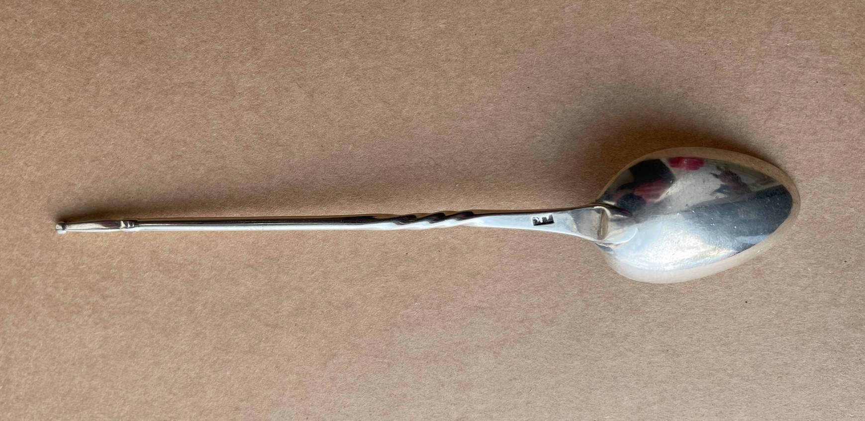 Scottish Provincial John Keith - Banff - Silver Masking Spoon - 6 1/4" long - 17 grams. - Image 3 of 5