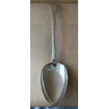 Georgian Silver Basting Spoon London 1798 by Thomas Appleby - approx 29.5cm - 103 grams.