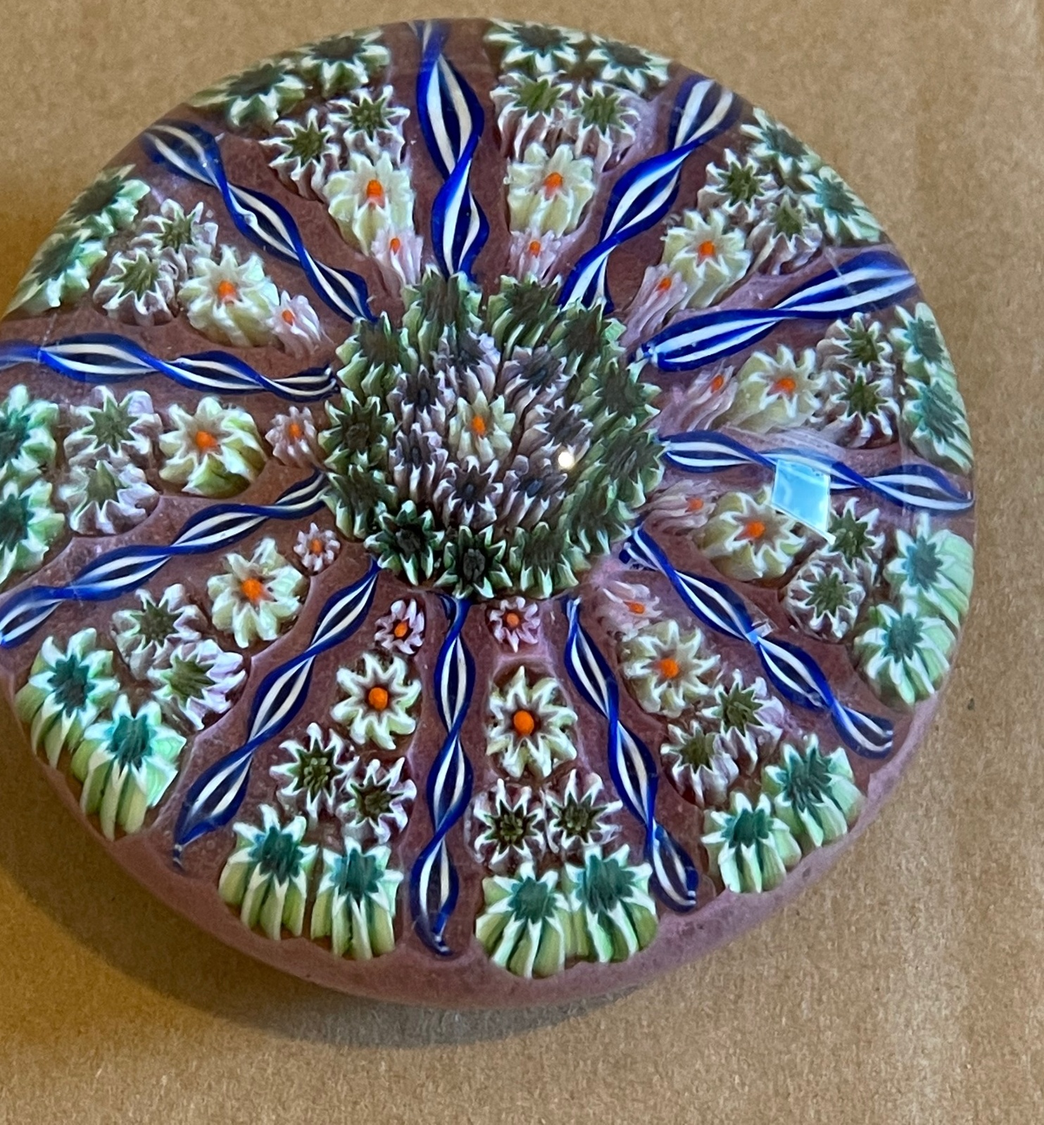 Lot of 3 Vintage Perthshire Paperweights each approx 75mm diameter and 50mm tall. - Image 7 of 9