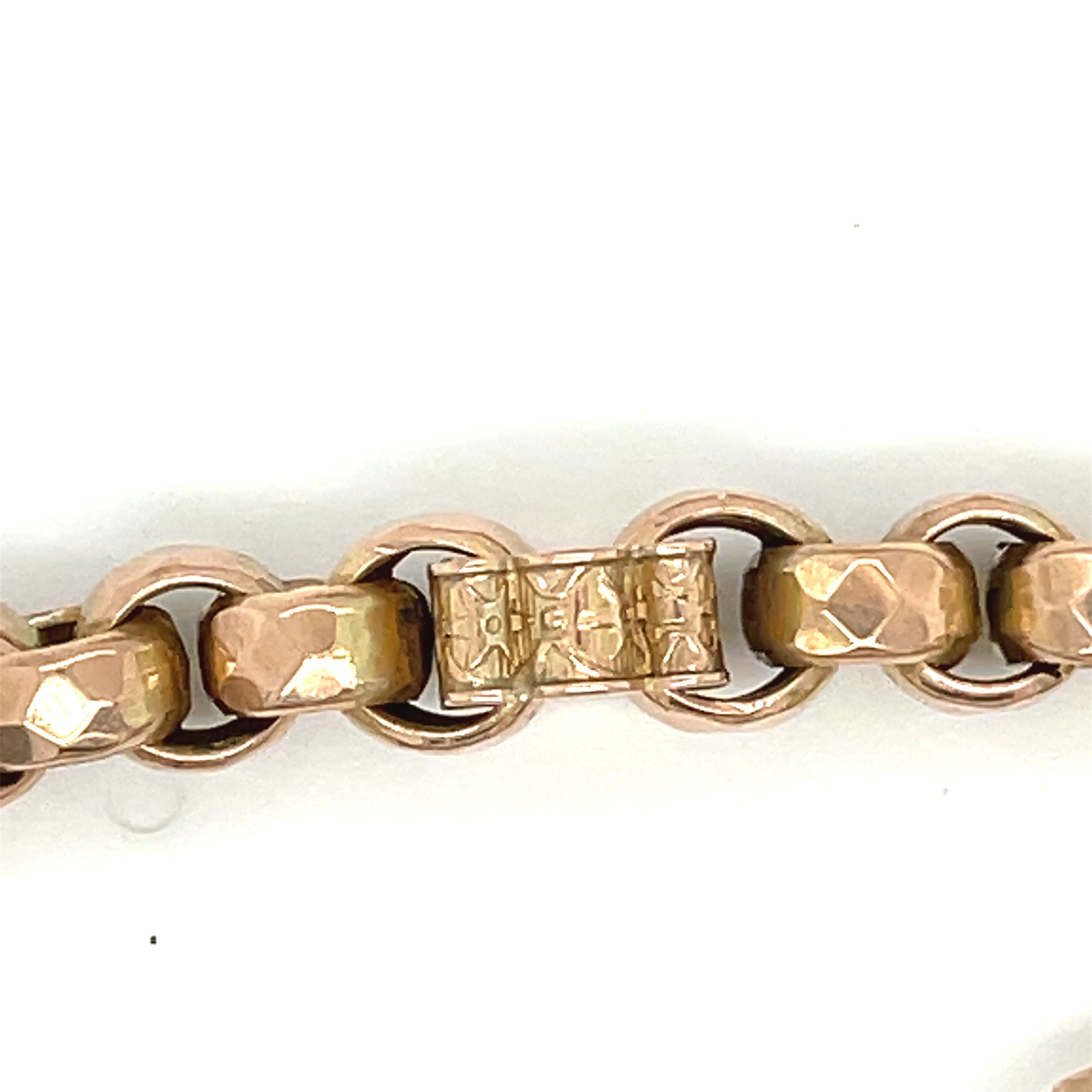 Antique 9ct Gold Watch Chain - 43.5cm long and weighing 28 grams. - Image 3 of 5