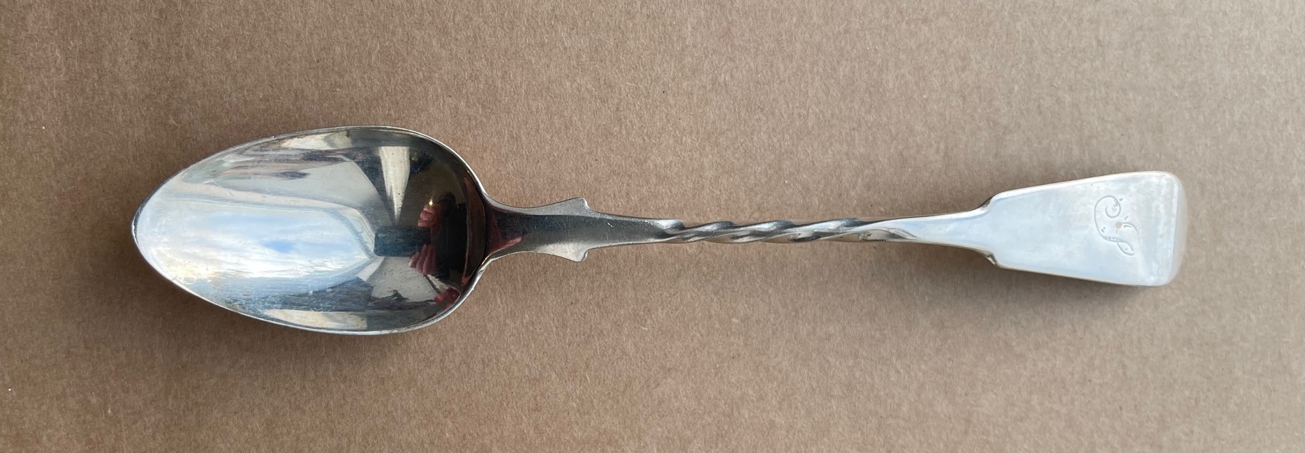 Scottish Provincial Donald Fraser - Inverness - Silver Masking Spoon - 6 3/4" long - 25g. - Image 2 of 6