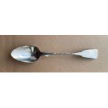 Scottish Provincial Donald Fraser - Inverness - Silver Masking Spoon - 6 3/4" long - 25g.