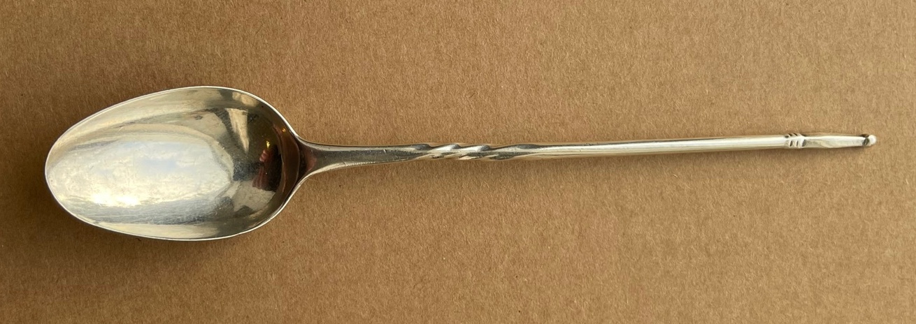 Scottish Provincial John Keith - Banff - Silver Masking Spoon - 6 1/4" long - 17 grams.