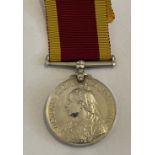 China 1900 Medal to a: E.WALTERS. A.B. , H.M.S. PIQUE.