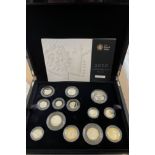 Royal Mint Boxed 2010 UK Silver Proof Coin Set.