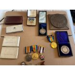 Family Group of Medals to the Tarras Family - VAD - RAF - RA - RNLI etc.