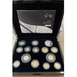 Royal Mint Boxed 2011 UK Silver Proof Coin Set.