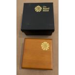 Royal Mint Boxed 2009 Britannia Quarter Ounce Gold Proof Coin No 0669.