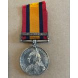 QSA Natal bar medal to a: MR. L.TOMLIN. A.S.C.