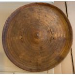 Antique Tribal Shield - 13 1/2" diamter.