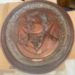 Antique Robert Burns Carved Mahogany Plaque by a A.J.L.Tayt 1890 - 24" x 21" x 1 1/2"