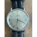 Vintage Omega Stainless Steel Gents Automatic Watch - case aprpox 33mm diameter.
