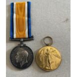 World War One BWM and Victory Medals to a 72335 PTE. P.W.HEARN, R,A,M,C.