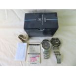 2 x Vintage Casio Watches - Alarm Chronograph and WaveCeptor.