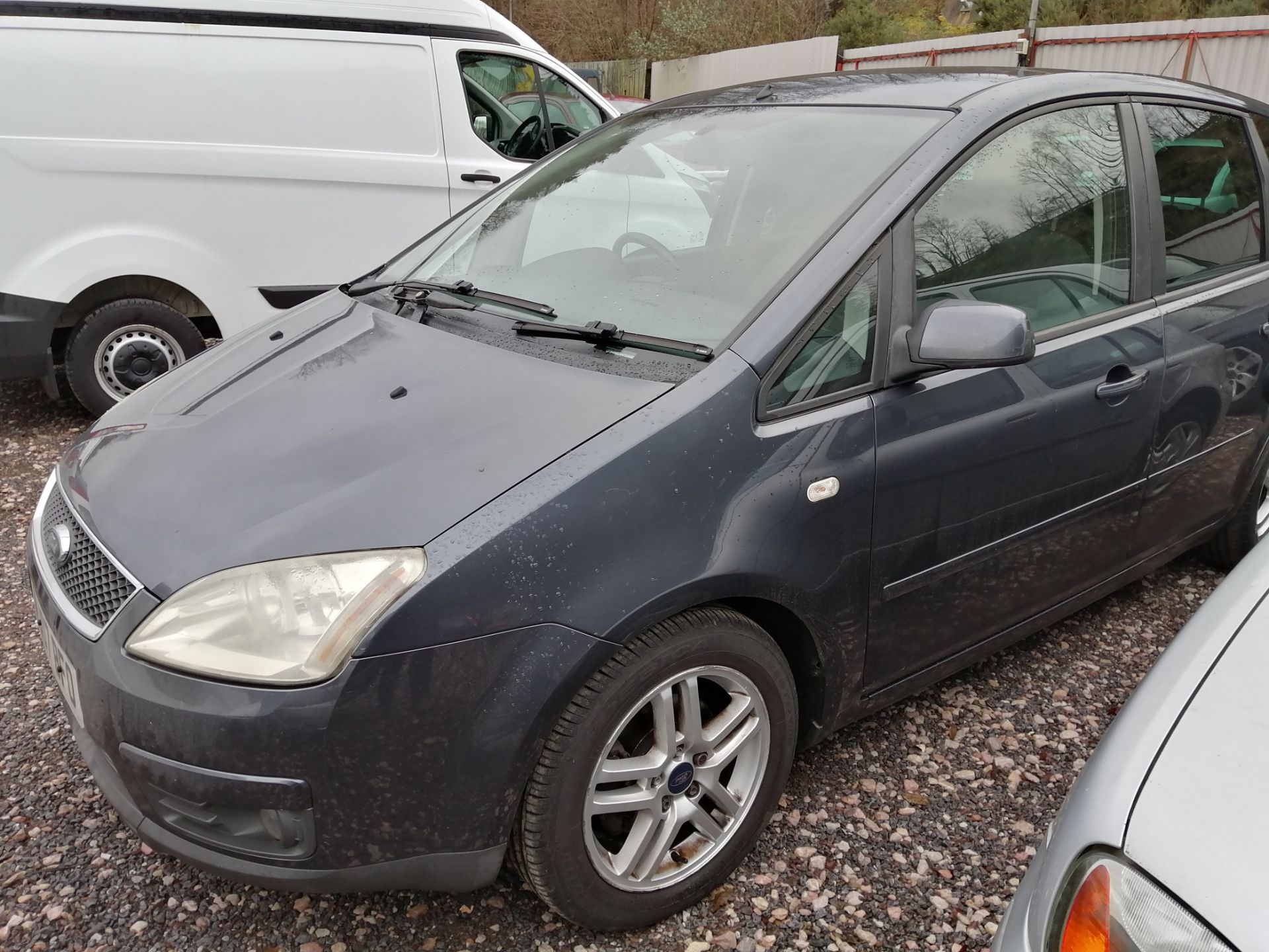 07/07 FORD FOCUS C-MAX ZETEC - 1596cc 5dr MPV (Grey, 79k) - Image 3 of 11