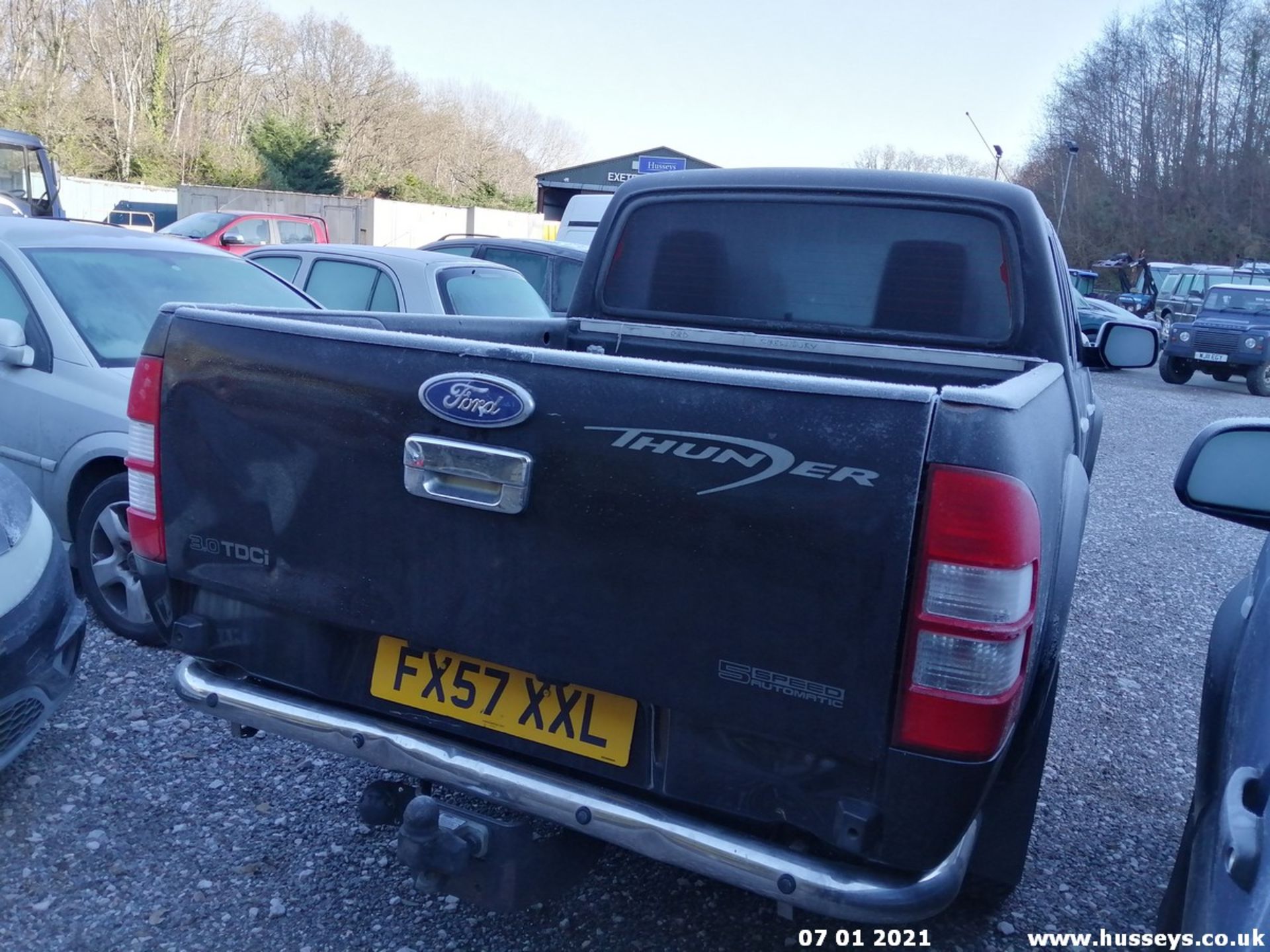 07/57 FORD RANGER THUNDER TDCI A - 2953cc 4dr Pickup (Black, 146k) - Image 10 of 27