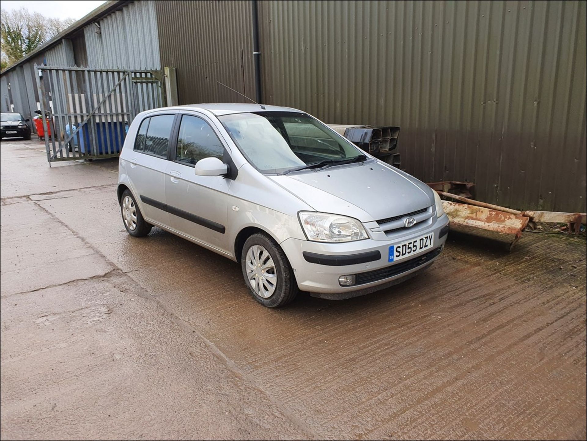 05/55 HYUNDAI GETZ CDX - 1086cc 5dr Hatchback (Silver, 53k) - Image 2 of 10