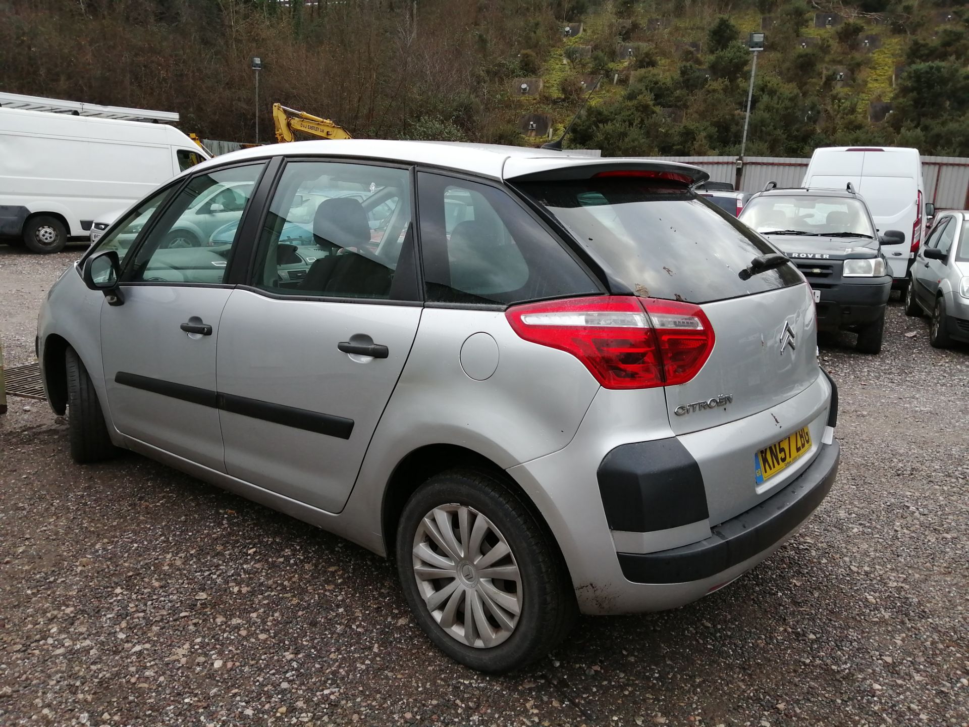 07/57 CITROEN C4 PICASSO 5 SX HDI - 1560cc 5dr MPV (Silver, 112k) - Image 6 of 12