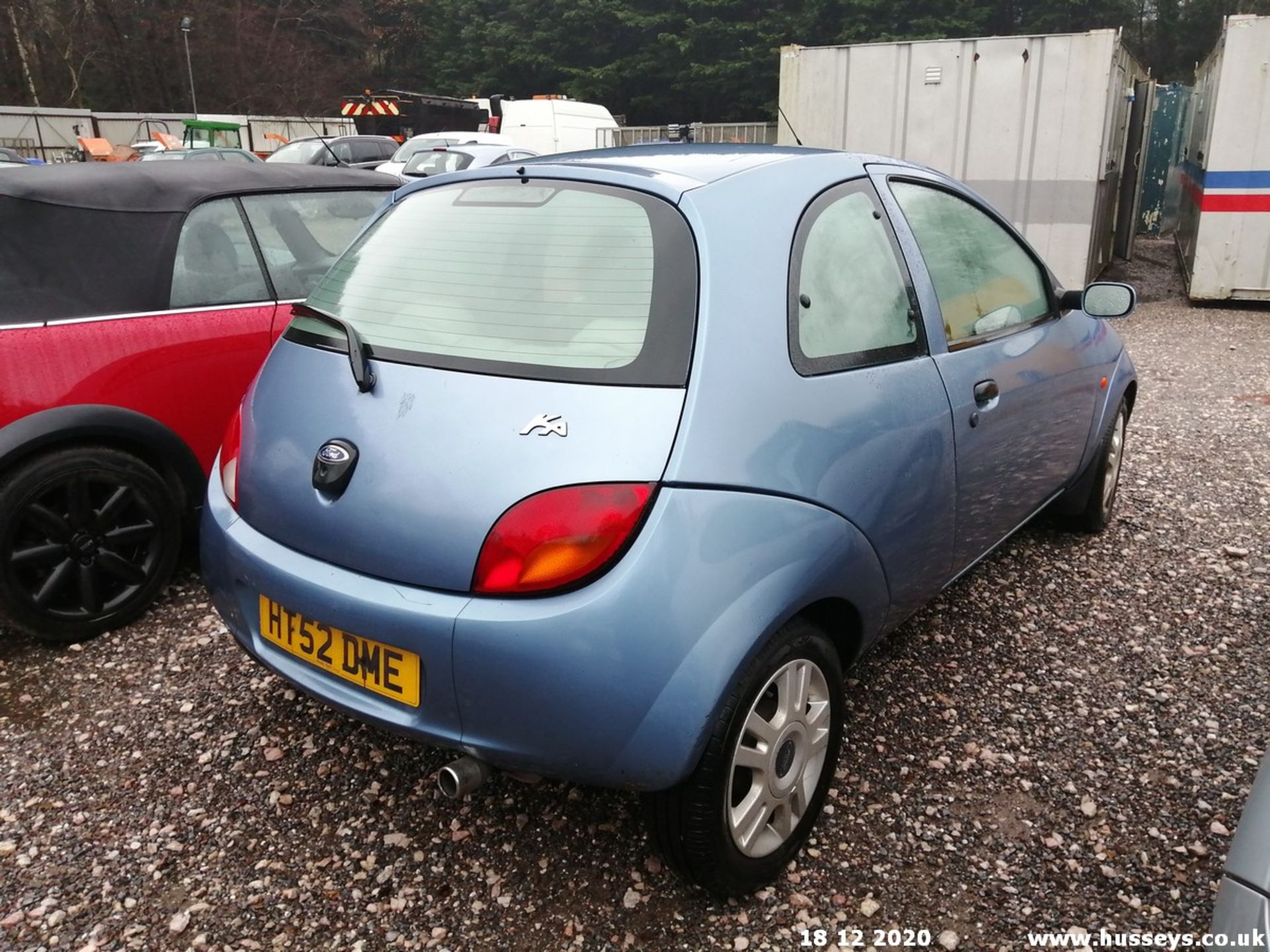 03/52 FORD KA LUXURY - 1299cc 3dr Hatchback (Blue, 142k) - Image 6 of 11