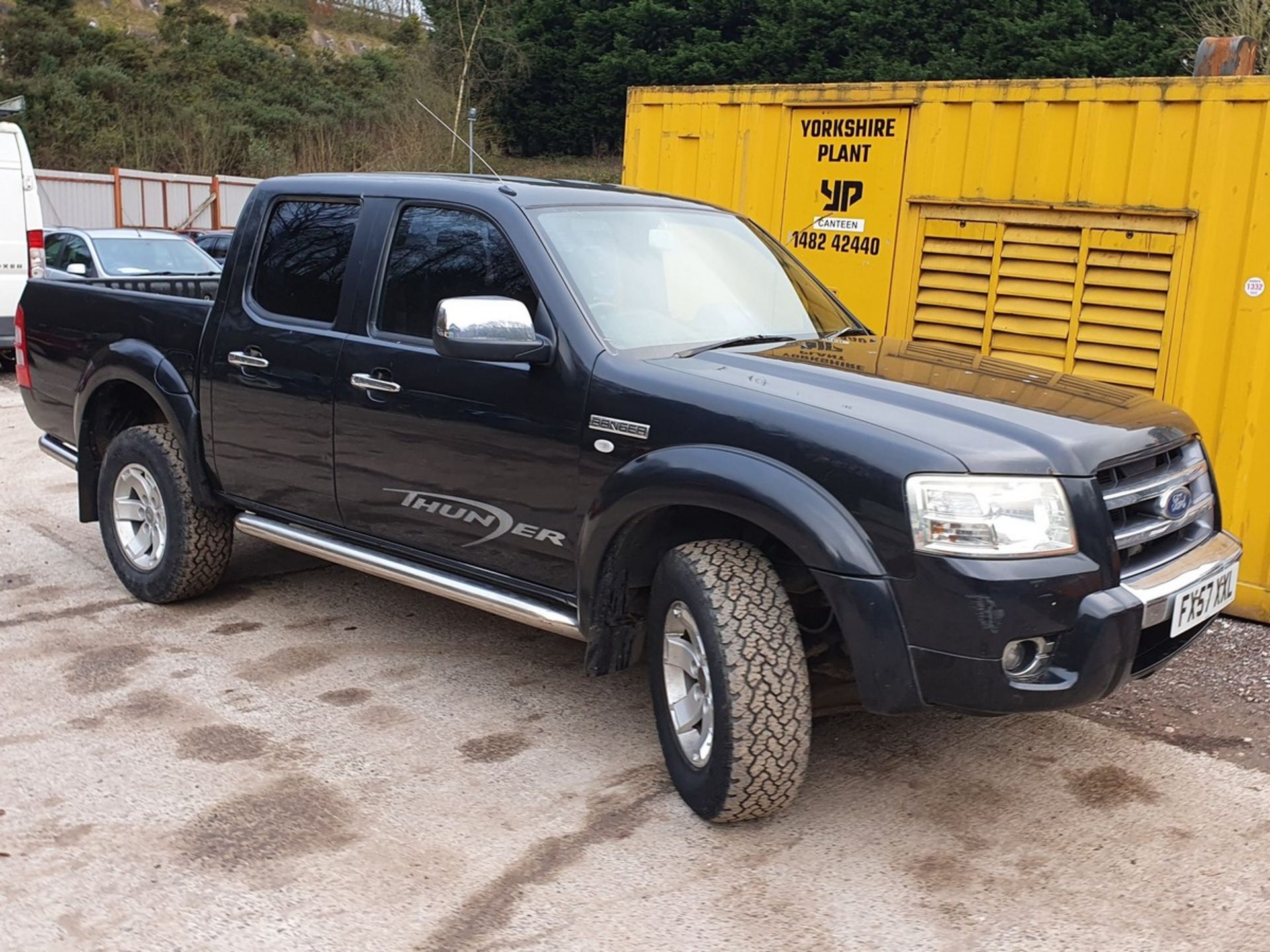 07/57 FORD RANGER THUNDER TDCI A - 2953cc 4dr Pickup (Black, 146k)