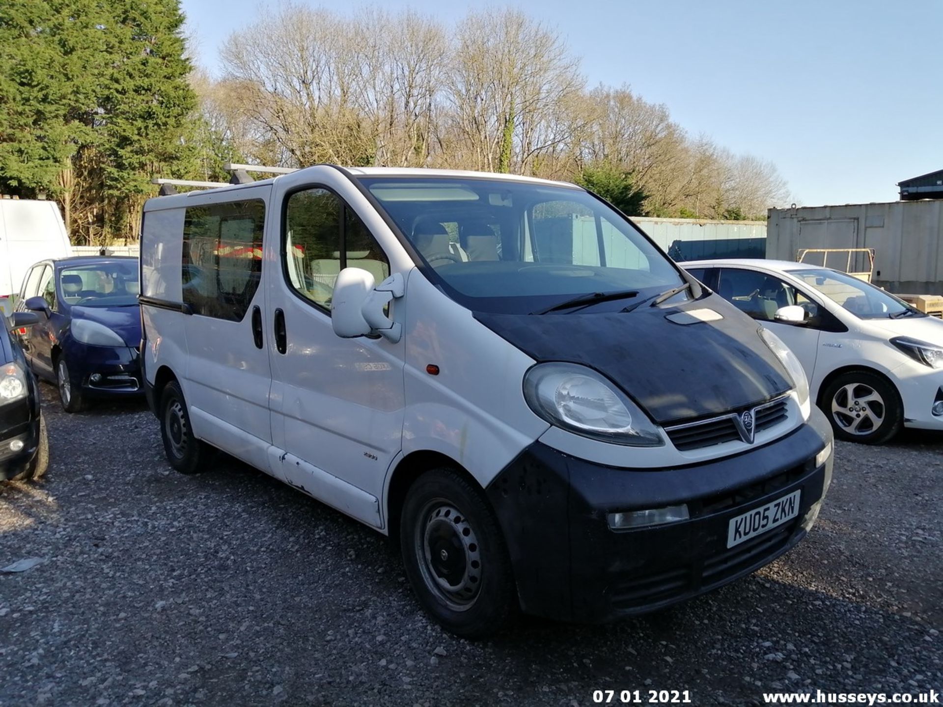 05/05 VAUXHALL VIVARO 2900 CDTI 82 SWB - 1870cc Van (White, 187k)