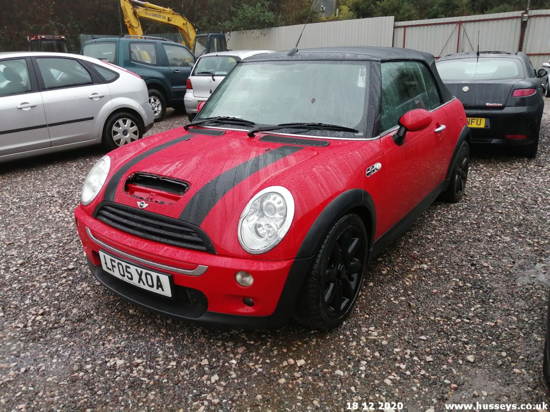 05/05 MINI MINI COOPER S AUTO - 1598cc 2dr Convertible (Red, 68k)