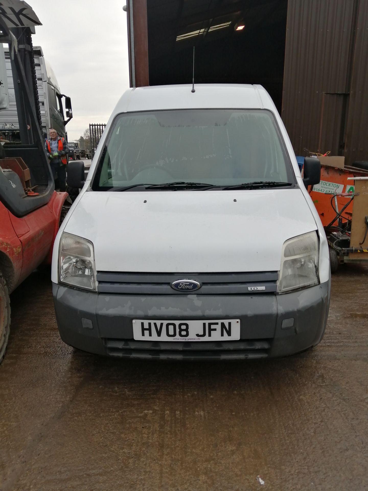 08/08 FORD TRANSIT CONN T230 L90 - 1753cc 5dr Van (White, 123k)