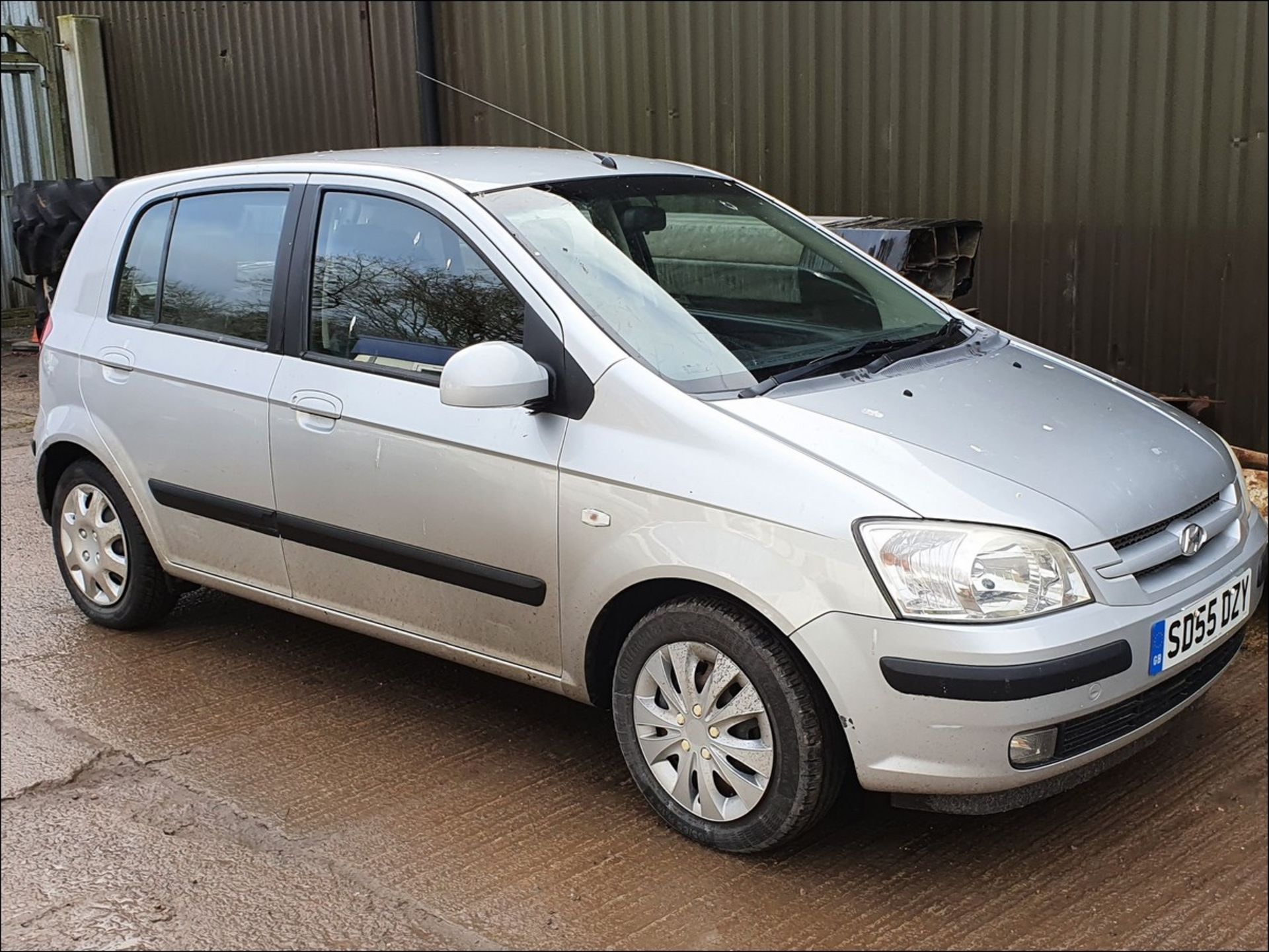 05/55 HYUNDAI GETZ CDX - 1086cc 5dr Hatchback (Silver, 53k)